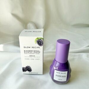GLOW RECIPE Blackberry Retinol Blemish Serum Skin Reset 1 oz 30ml